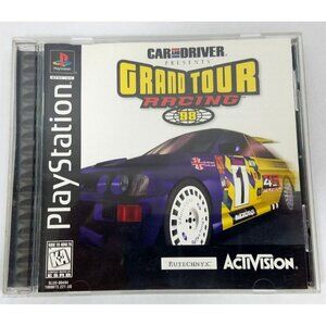 Car & Driver Presents Grand Tour Racing 98 PlayStation 1 PS1 1997 Complete Game